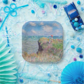 Claude Monet - Cliff Walk in Pourville Papieren Bordje (Feest)