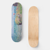 Claude Monet - Cliff Walk in Pourville Persoonlijk Skateboard (Voorkant)