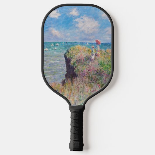 Claude Monet - Cliff Walk in Pourville Pickleball Paddle (Achterkant)