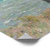 Claude Monet - Cliff Walk in Pourville Poster (Hoek)