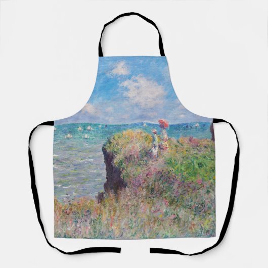 Claude Monet - Cliff Walk in Pourville Schort (Voorkant)