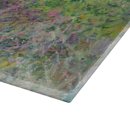 Claude Monet - Cliff Walk in Pourville Snijplank (Hoek)