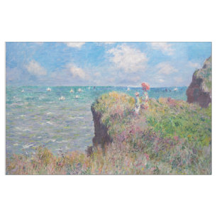 Claude Monet - Cliff Walk in Pourville Stof