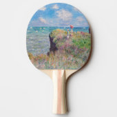 Claude Monet - Cliff Walk in Pourville Tafeltennisbatje (Achterkant)
