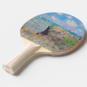 Claude Monet - Cliff Walk in Pourville Tafeltennisbatje (Voorkant Gekanteld)