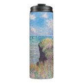 Claude Monet - Cliff Walk in Pourville Thermosbeker (Voorkant)