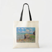 Claude Monet - Cliff Walk in Pourville Tote Bag (Voorkant)