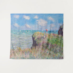 Claude Monet - Cliff Walk in Pourville Wandkleed
