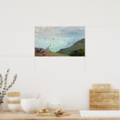 Claude Monet Cliffs at Pourville Poster (Keuken)
