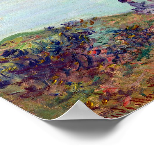 Claude Monet Cliffs at Pourville Poster (Hoek)