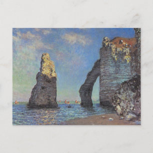 Claude Monet - Cliffs bij Etretat Briefkaart