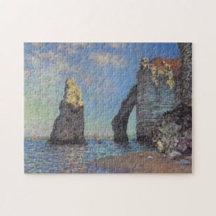 Claude Monet Cliffs bij Etretat Impressionist Pain Legpuzzel