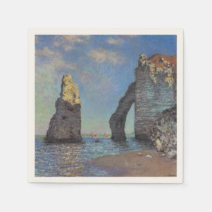 Claude Monet Cliffs bij Etretat Impressionist Pain Servet
