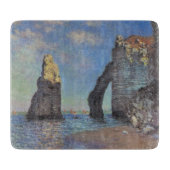 Claude Monet Cliffs bij Etretat Impressionist Pain Snijplank (Voorkant)
