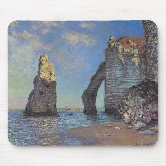 Claude Monet - Cliffs bij Etretat Muismat (Voorkant)
