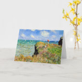 Claude Monet Clifftop Walk Kaart (Gele Bloem)