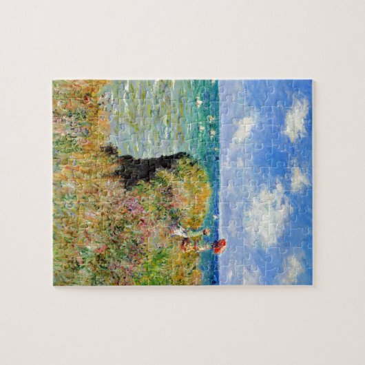Claude Monet Clifftop Walk Legpuzzel (Horizontaal)