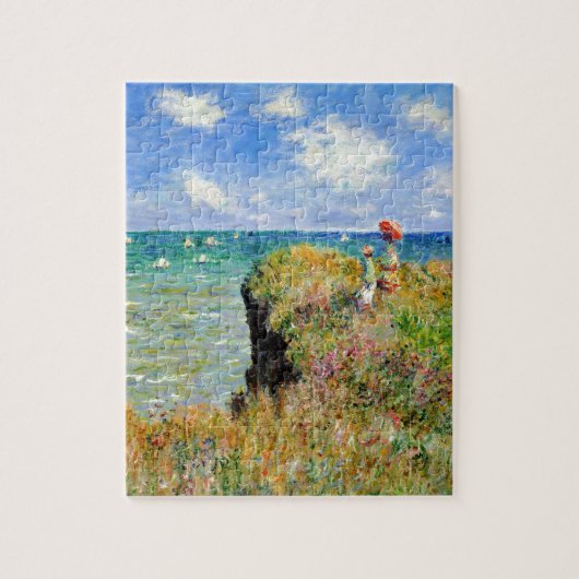 Claude Monet Clifftop Walk Legpuzzel (Verticaal)