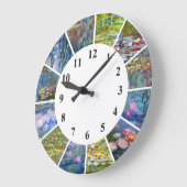 Claude Monet Clock Water Lilies Paintings Artwork Grote Klok (Hoek)