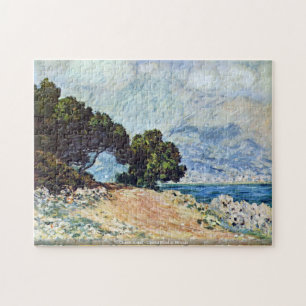 Claude Monet - Coastal Road in Menton puzzle Legpuzzel