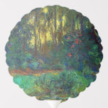 Claude Monet - Corner of a Pond with Waterlilies Ballon<br><div class="desc">Coin du bassin aux nympheas / Corner of a Pond with Waterlilies - Claude Monet,  Oil on Canvas,  1918</div>