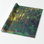 Claude Monet - Corner of a Pond with Waterlilies Cadeaupapier<br><div class="desc">Coin du bassin aux nympheas / Corner of a Pond with Waterlilies - Claude Monet,  Oil on Canvas,  1918</div>