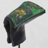 Claude Monet - Corner of a Pond with Waterlilies Golfheadcover (3/4 voorkant)
