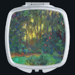 Claude Monet - Corner of a Pond with Waterlilies Handtas Spiegeltje<br><div class="desc">Coin du bassin aux nympheas / Corner of a Pond with Waterlilies - Claude Monet,  Oil on Canvas,  1918</div>