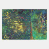 Claude Monet - Corner of a Pond with Waterlilies Inpakpapier Vel (Voorkant 3)