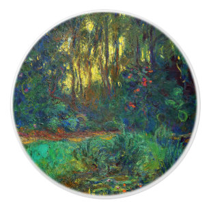 Claude Monet - Corner of a Pond with Waterlilies Keramische Knop