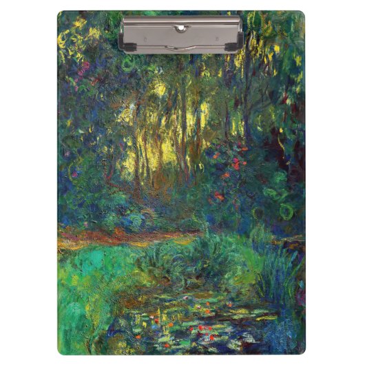 Claude Monet - Corner of a Pond with Waterlilies Klembord (Voorkant)