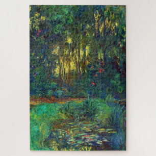 Claude Monet - Corner of a Pond with Waterlilies Legpuzzel