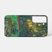 Claude Monet - Corner of a Pond with Waterlilies Samsung Galaxy Hoesje (Achterkant horizontaal)