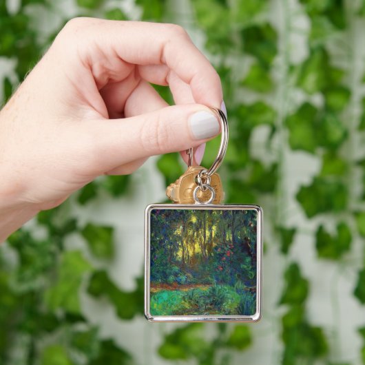 Claude Monet - Corner of a Pond with Waterlilies Sleutelhanger (Hand)