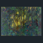 Claude Monet - Corner of a Pond with Waterlilies Snijplank<br><div class="desc">Coin du bassin aux nympheas / Corner of a Pond with Waterlilies - Claude Monet,  Oil on Canvas,  1918</div>