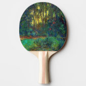 Claude Monet - Corner of a Pond with Waterlilies Tafeltennisbatje (Achterkant)