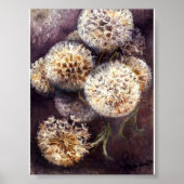 Claude Monet - Dandelions Reproduction Art Print (Voorkant)
