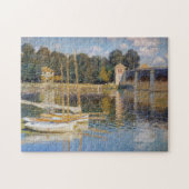Claude Monet - De Argentijnse Brug Legpuzzel (Horizontaal)
