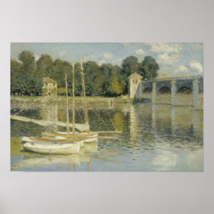 Claude Monet - De Argentijnse Brug Poster