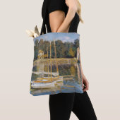 Claude Monet - De Argentijnse Brug Tote Bag (Dichtbij)