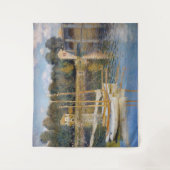 Claude Monet - De Argentijnse Brug Wandkleed (Voorkant)