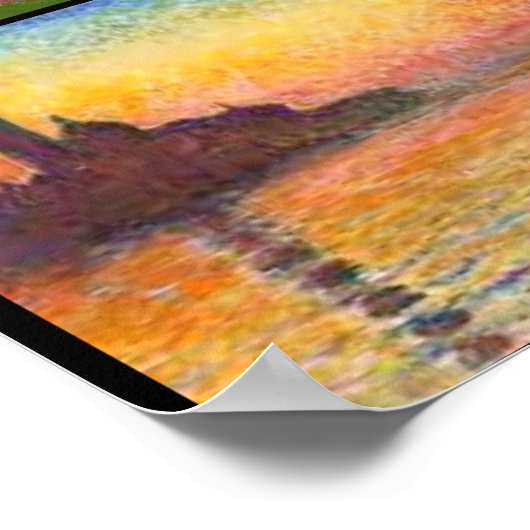 Claude Monet - De beroemdste schilderijen Poster (Hoek)