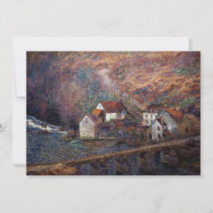 Claude Monet - De Brug bij Vervy Bedankkaart