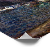Claude Monet - De Brug bij Vervy Poster (Hoek)