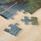 Claude Monet | De brug in Argenteuil Legpuzzel (Zijkant)
