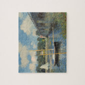 Claude Monet | De brug in Argenteuil Legpuzzel (Verticaal)