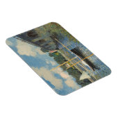 Claude Monet | De brug in Argenteuil Magneet (Rechterzijde)