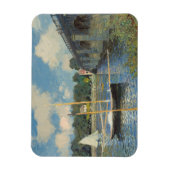 Claude Monet | De brug in Argenteuil Magneet (Verticaal)