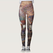 Claude Monet - De brug in Vervy Leggings (Voorkant)