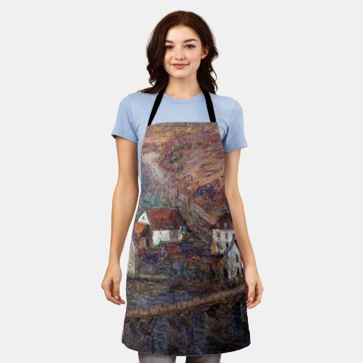 Claude Monet - De brug in Vervy Schort (Gedragen)